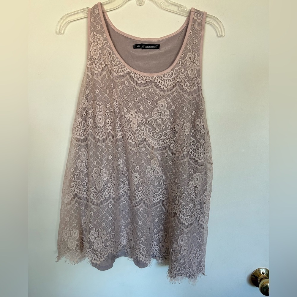 Maurice’s size 2 boho tank top